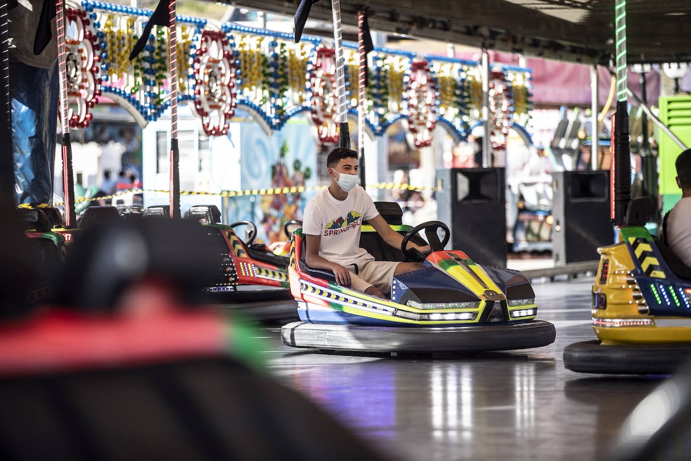 Fotos: Diversión en las barracas en su regreso a Logroño