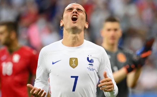 Antoine Griezmann, una de las estrellas de Francia. 