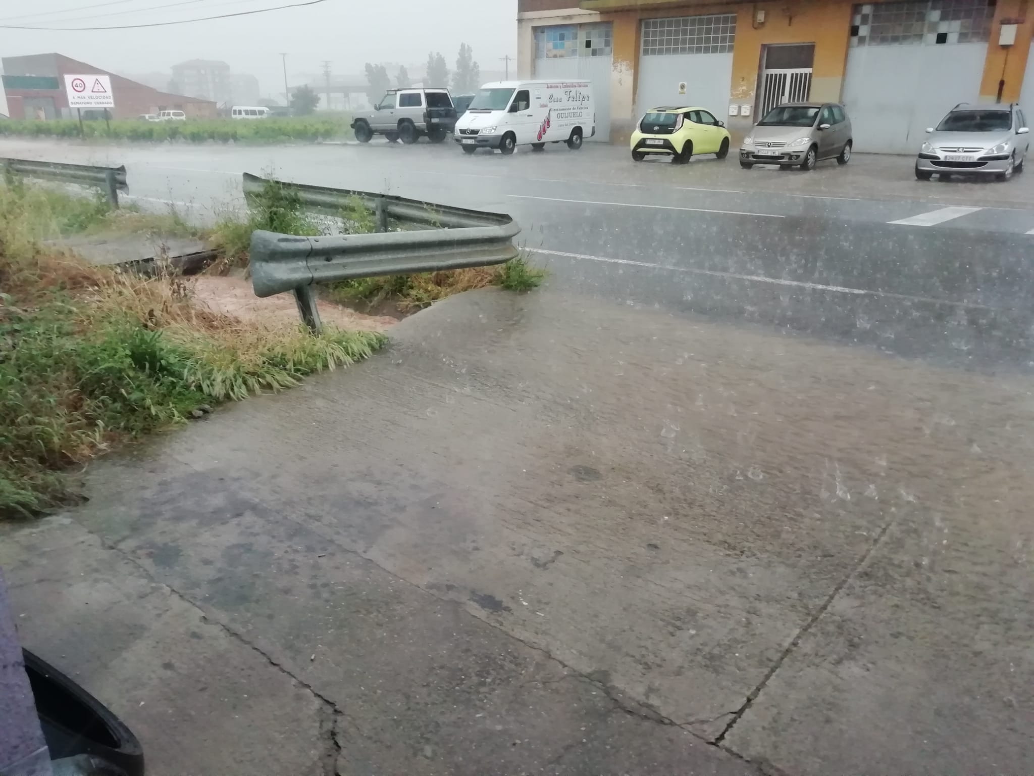 Fotos: Las imágenes de la tormenta en Fuenmayor