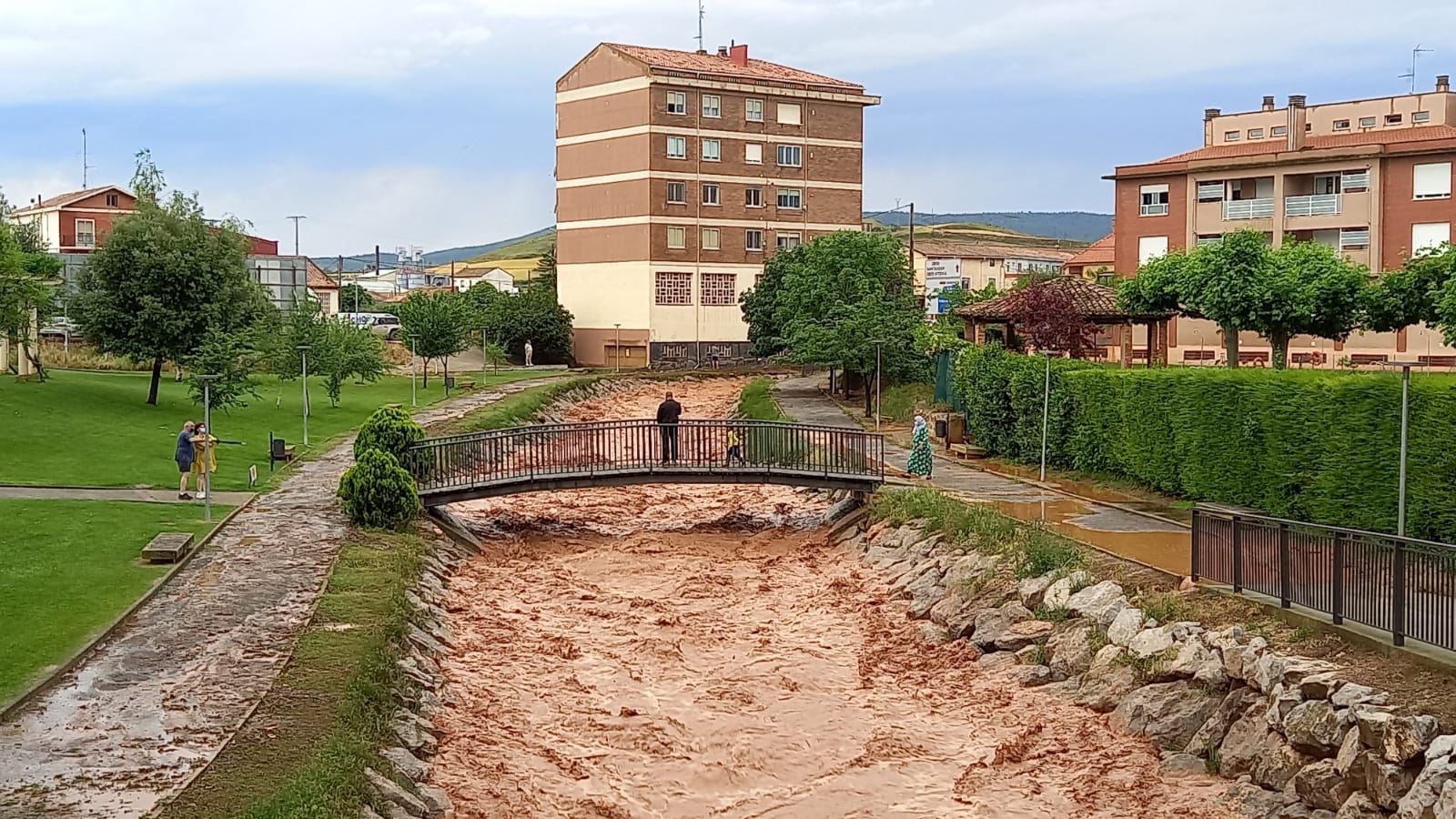 Fotos: Las imágenes de la tormenta en Fuenmayor