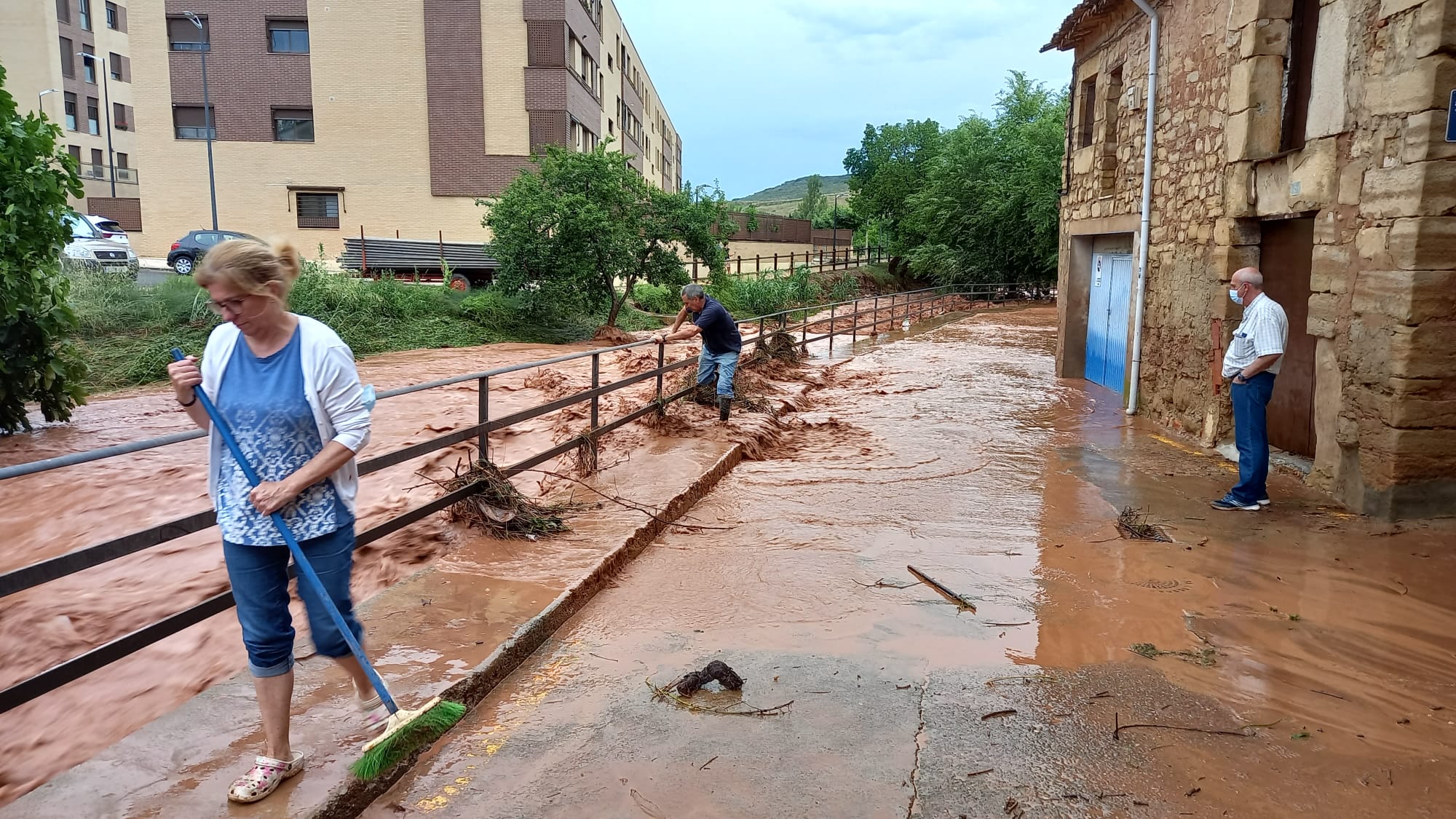 Fotos: Las imágenes de la tormenta en Fuenmayor