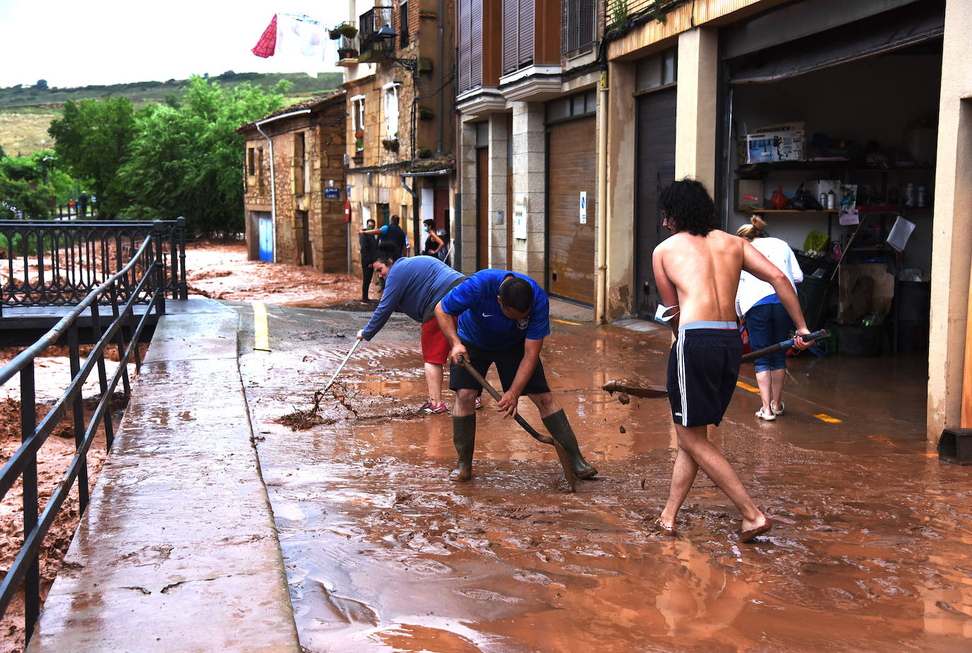 Fotos: Las imágenes de la tormenta en Fuenmayor