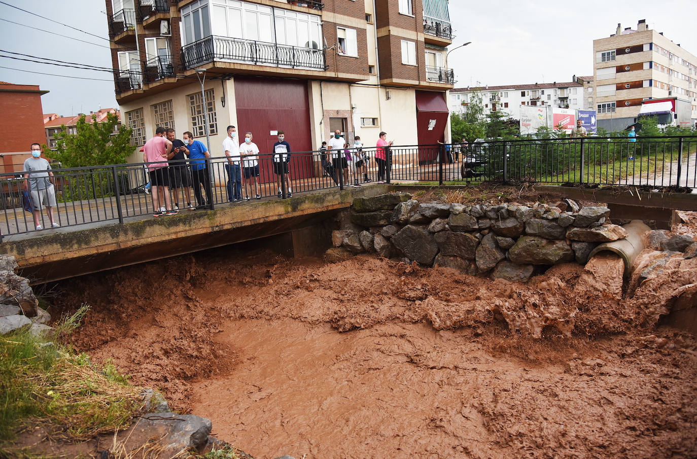 Fotos: Las imágenes de la tormenta en Fuenmayor