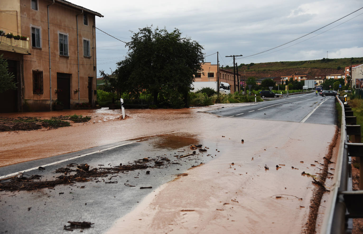 Fotos: Las imágenes de la tormenta en Fuenmayor