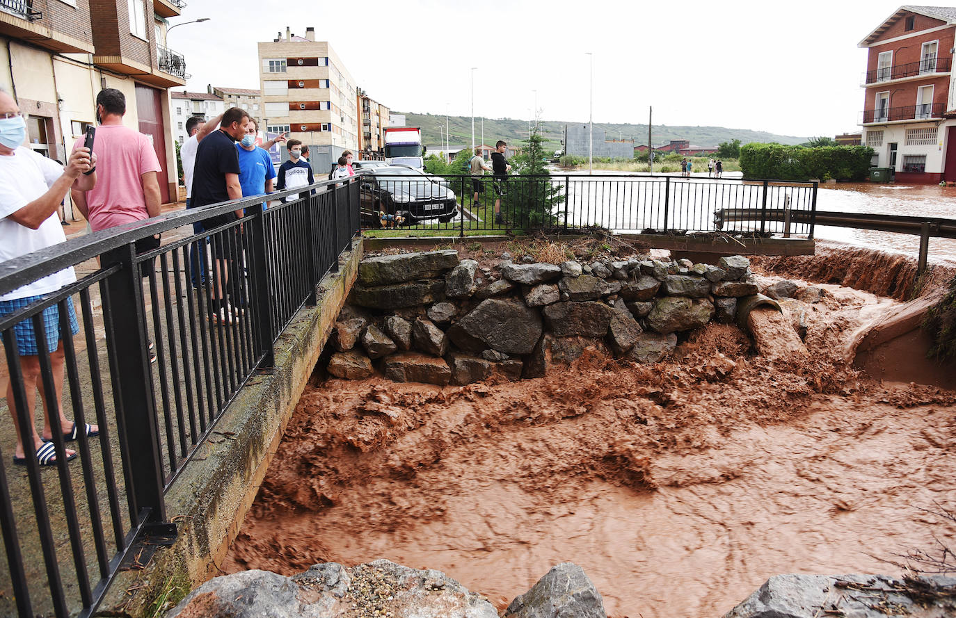 Fotos: Las imágenes de la tormenta en Fuenmayor