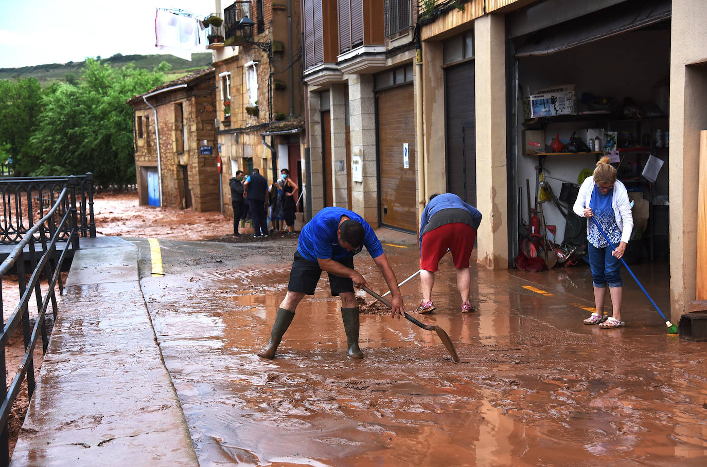 Fotos: Las imágenes de la tormenta en Fuenmayor