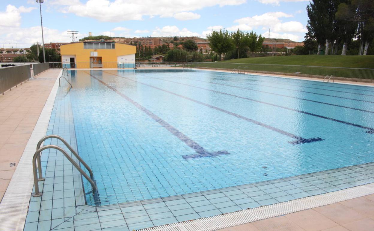 Las piscinas de Alfaro, en una imagen de archivo. 