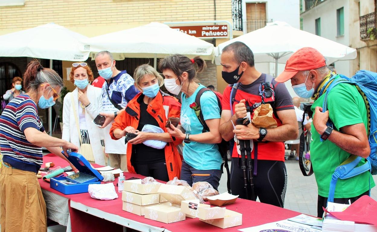 Mercado de artesanía en Viguera