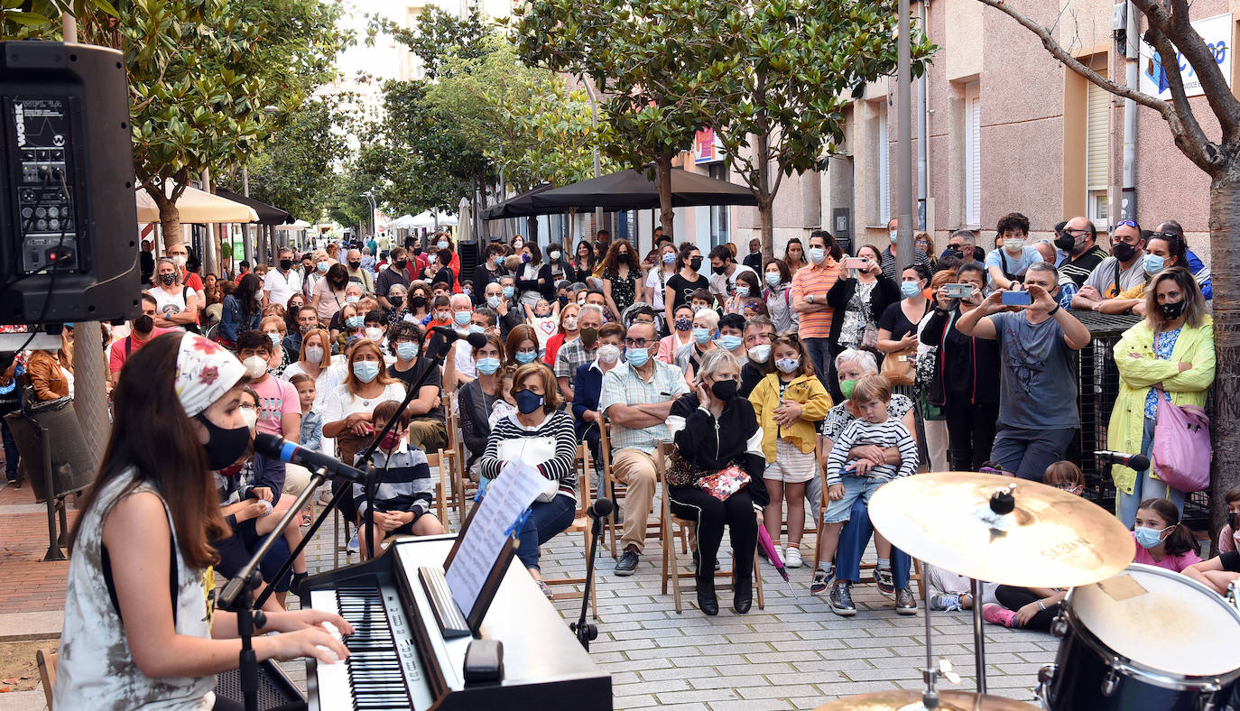 Los conciertos se han escuchado en el Monte Cantabria, el cementerio, la Casa de los Periodistas, María Teresa Gil de Gárate y en el patio de la Gota de Leche. 