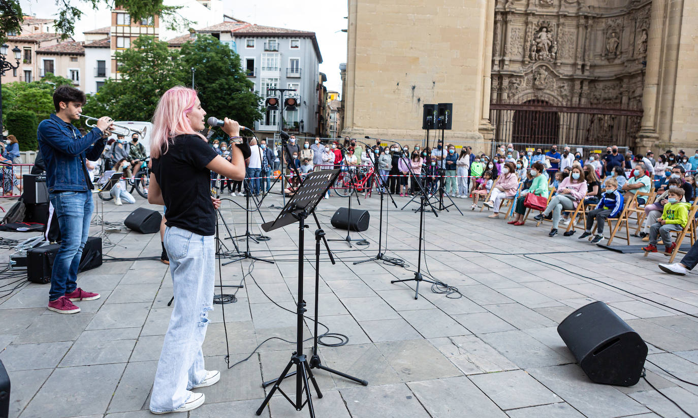 Los conciertos se han escuchado en el Monte Cantabria, el cementerio, la Casa de los Periodistas, María Teresa Gil de Gárate y en el patio de la Gota de Leche. 