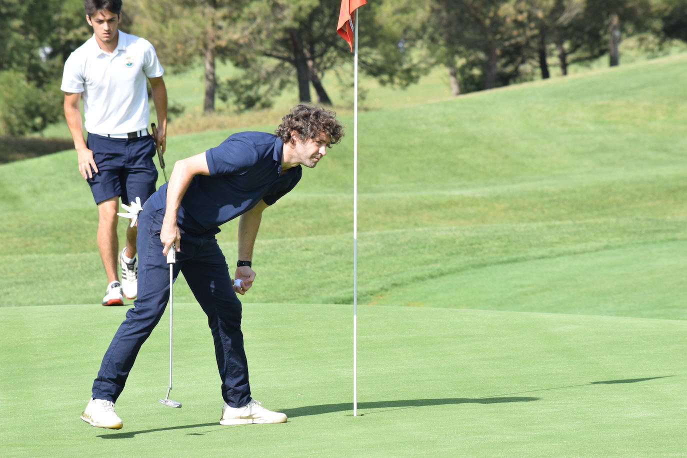 Los participantes en el torneo Bodegas Ontañón de la Liga de Golf y Vino disfrutaron de un gran día de golf en El Campo de Logroño.