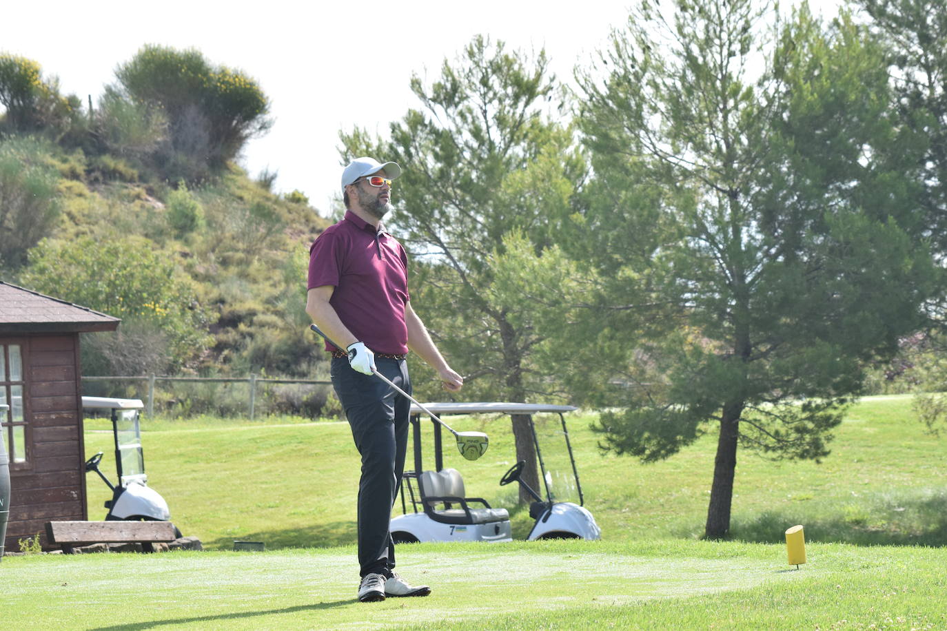 Los participantes en el torneo Bodegas Ontañón de la Liga de Golf y Vino disfrutaron de un gran día de golf en El Campo de Logroño.