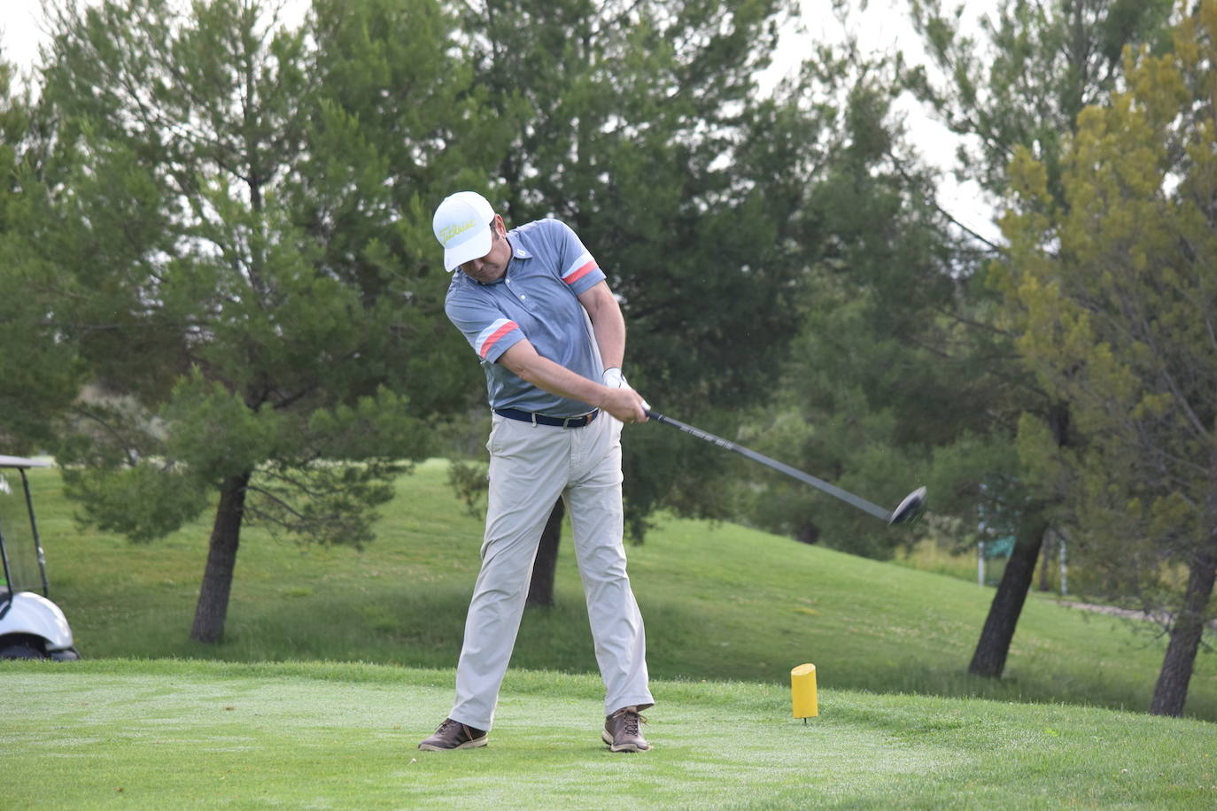 Los participantes en el torneo Bodegas Ontañón de la Liga de Golf y Vino disfrutaron de un gran día de golf en El Campo de Logroño.