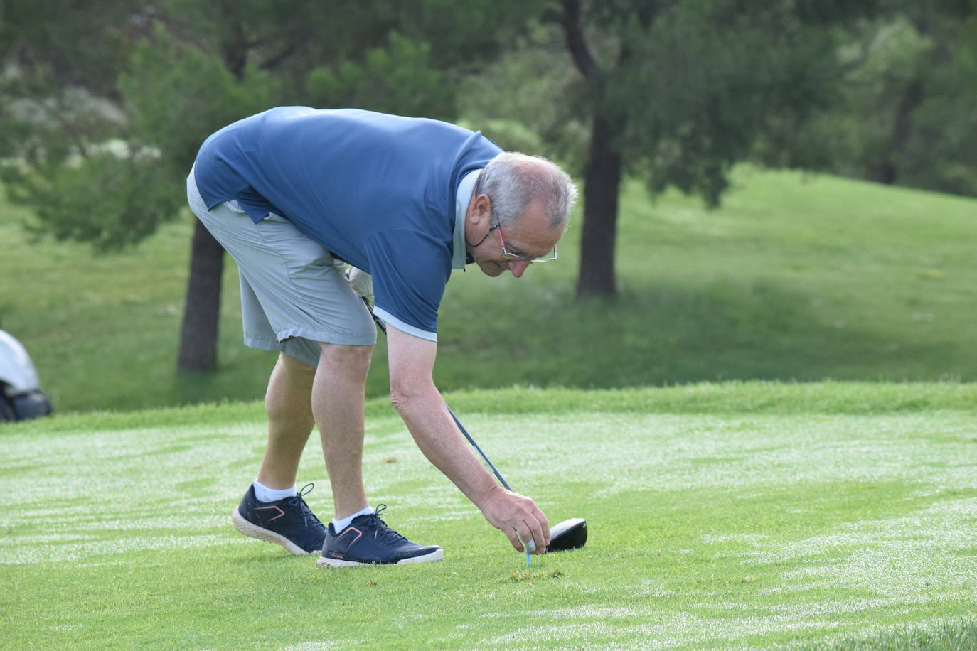 Los participantes en el torneo Bodegas Ontañón de la Liga de Golf y Vino disfrutaron de un gran día de golf en El Campo de Logroño.