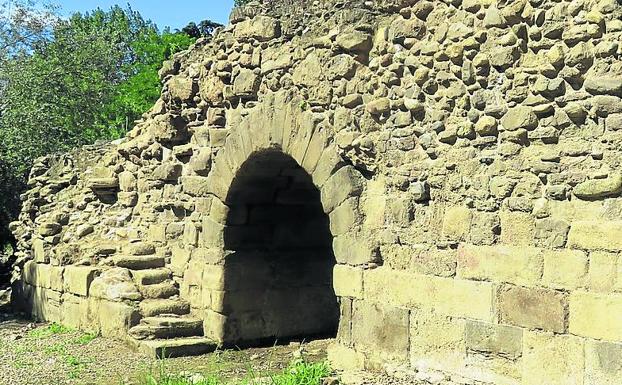 El Ninfeo. El monumento nacional estaba dedicado a las ninfas del agua. 