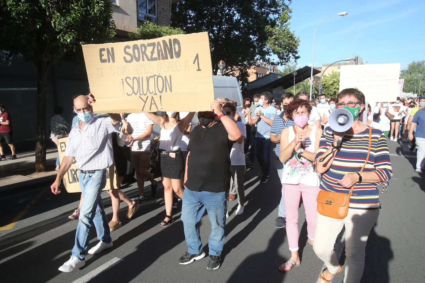 Fotos: Las imágenes de la manifestación en Logroño contra el Plan de Atención Continuada