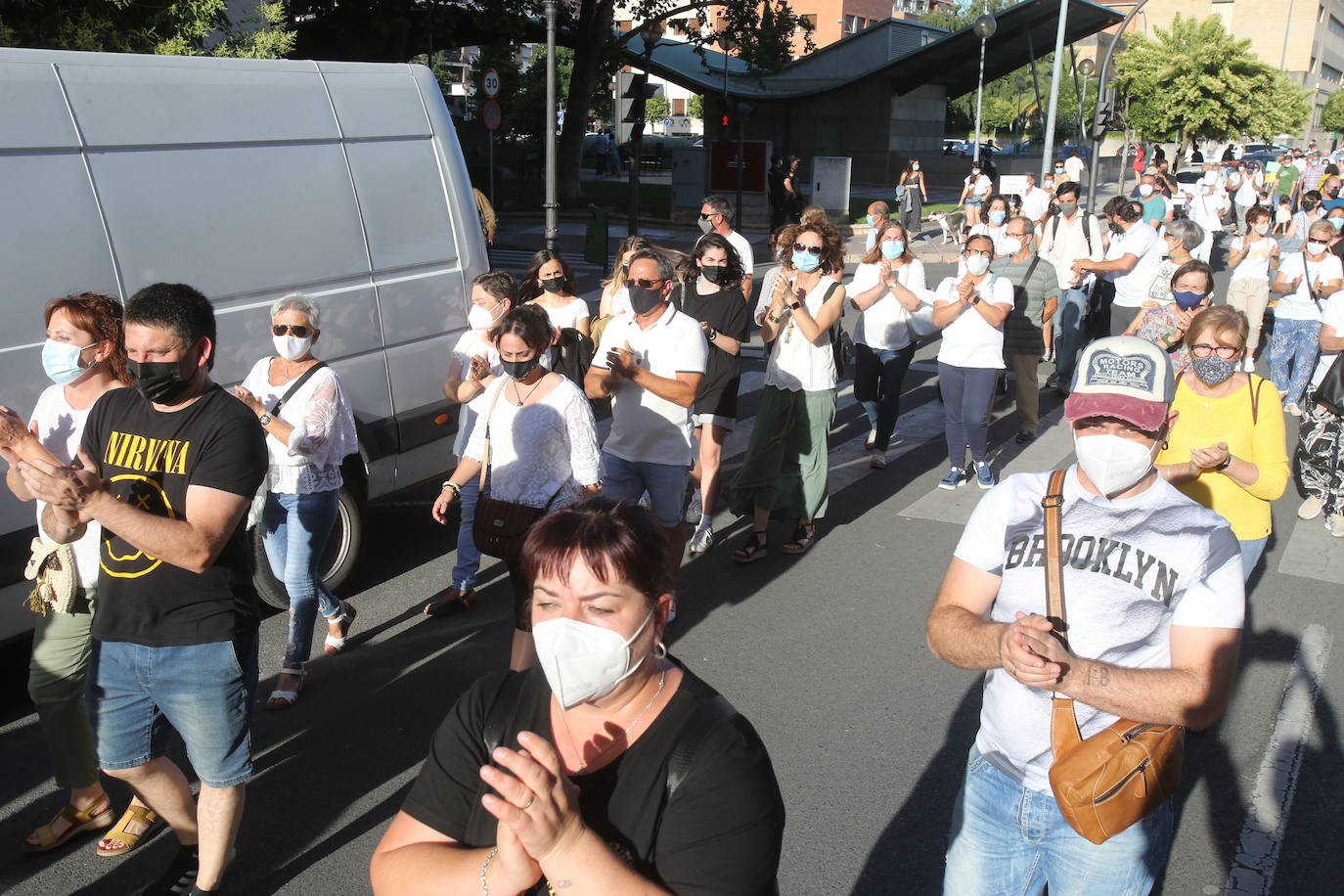 Fotos: Las imágenes de la manifestación en Logroño contra el Plan de Atención Continuada