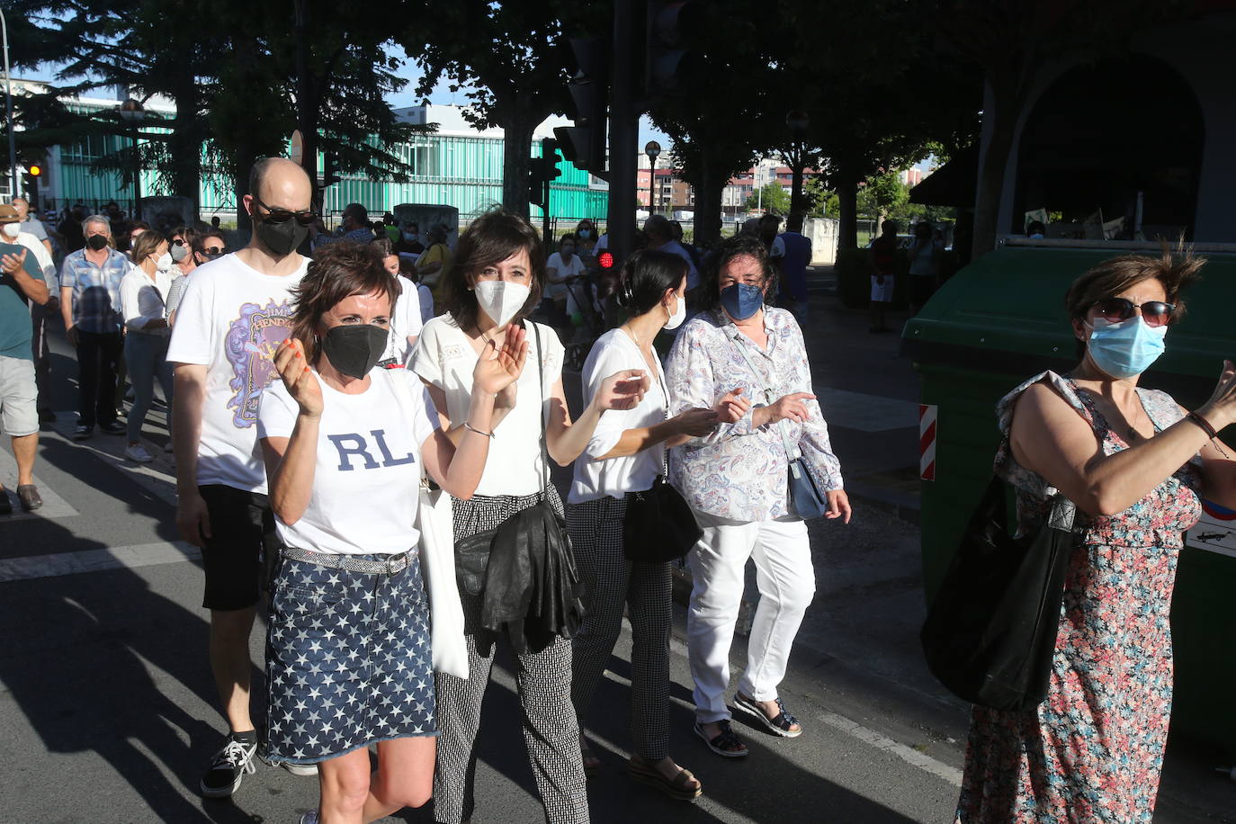 Fotos: Las imágenes de la manifestación en Logroño contra el Plan de Atención Continuada