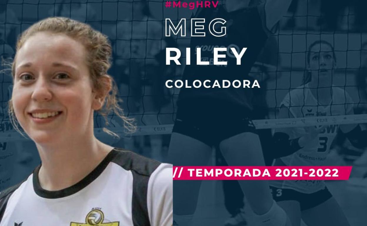 El OSACC Haro incorpora a la colocadora Meg Riley