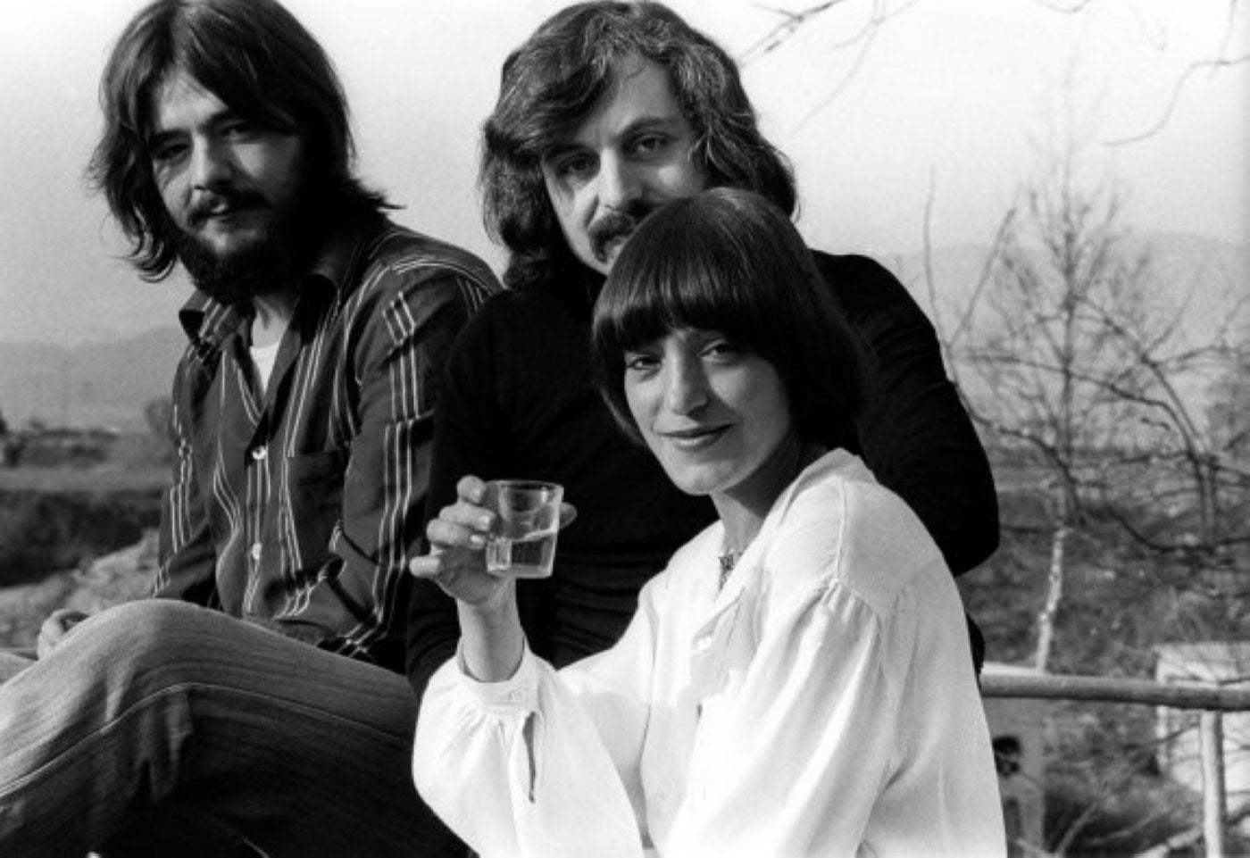 Cantautores. Iñaki, Jesús y Carmen Medrano, en los años 70. 