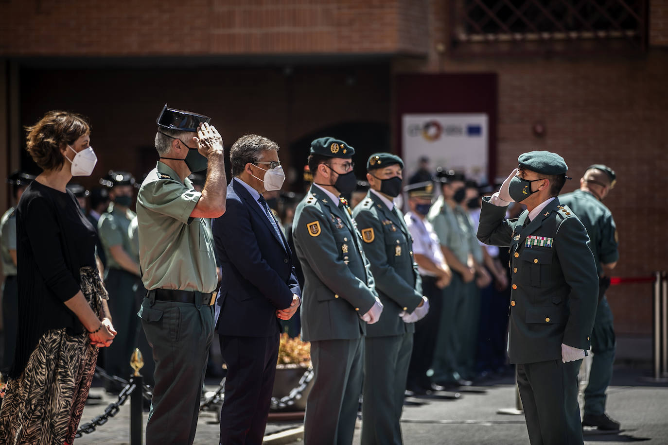 Fotos: Toman posesión los nuevos jefes de la Unidad de Acción Rural y del GAR de la Guardia Civil