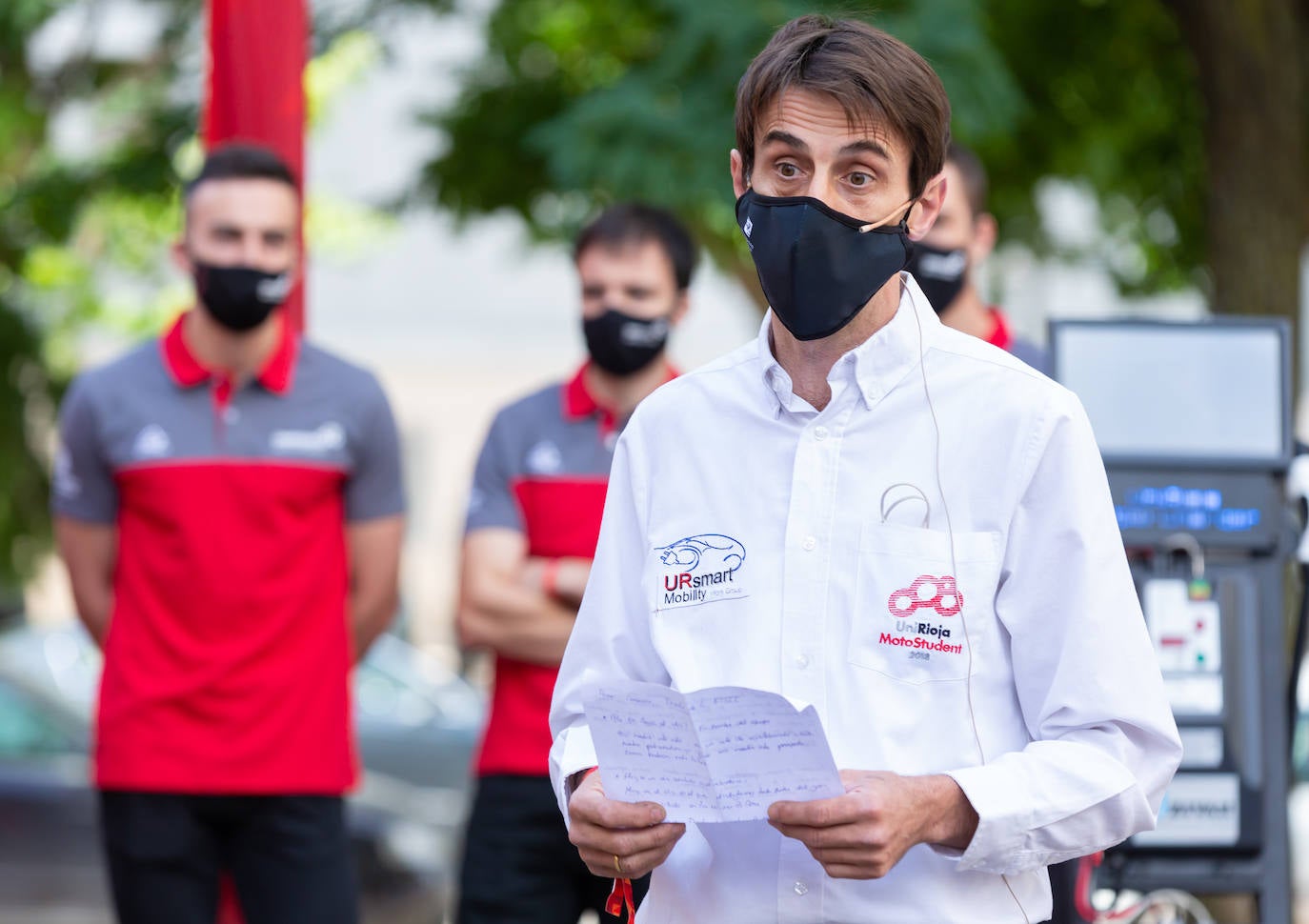 Fotos: La UR presenta la motocicleta que correrá en el Alcañiz