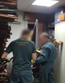 Imagen secundaria 2 - La Guardia Civil destruyó más de 500 armas durante el 2020 en La Rioja