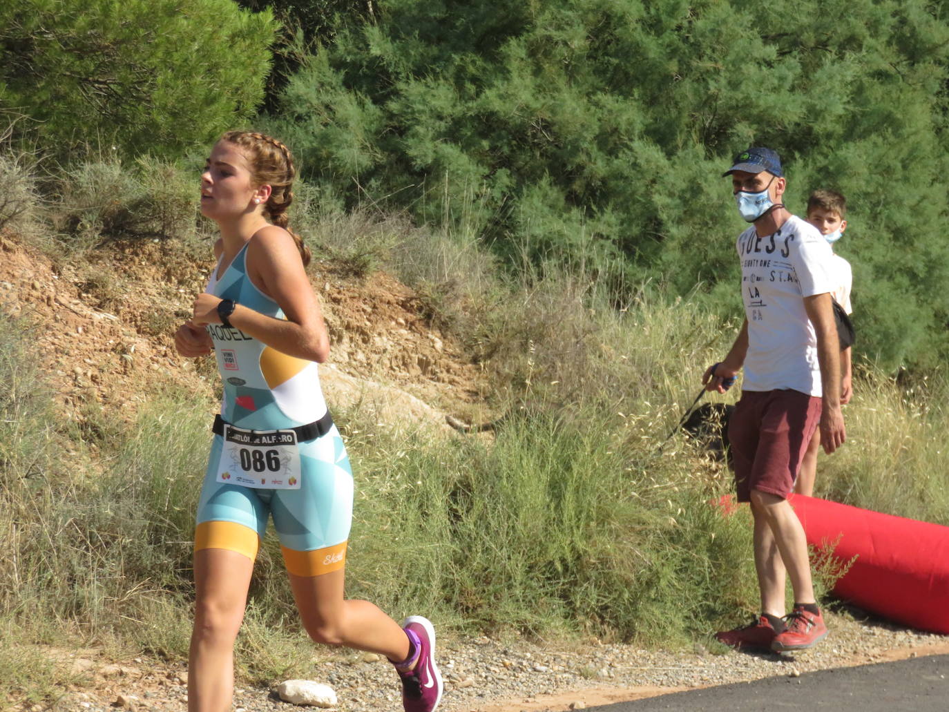 Noventa deportistas de varios clubes del norte participaron en la tercera edición de la prueba de Alfaro