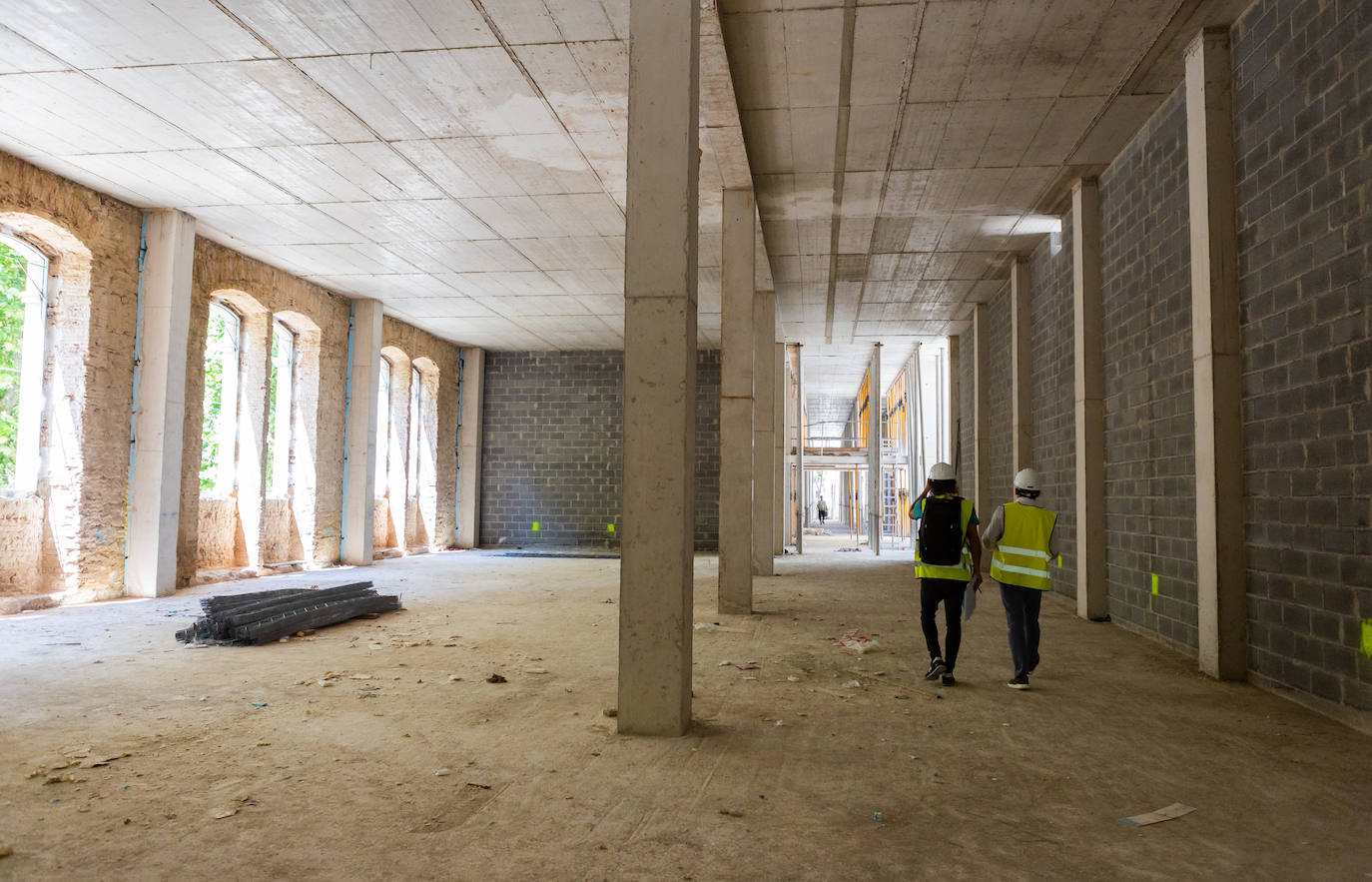 Fotos: Las obras del Sagasta, a punto del acelerón