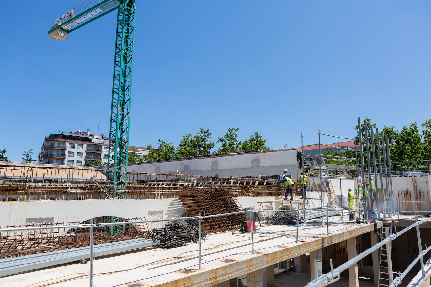 Fotos: Las obras del Sagasta, a punto del acelerón