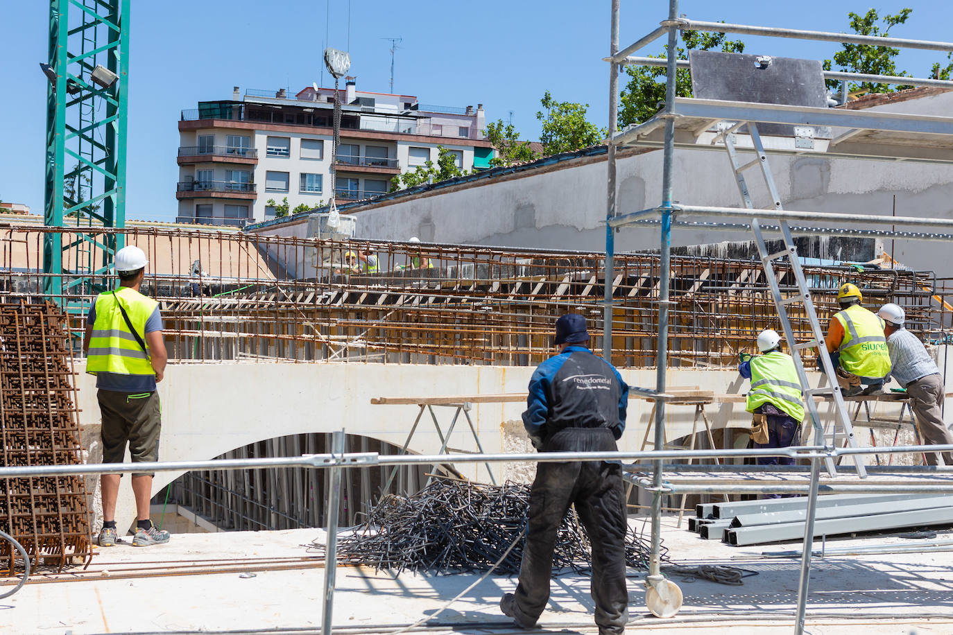 Fotos: Las obras del Sagasta, a punto del acelerón