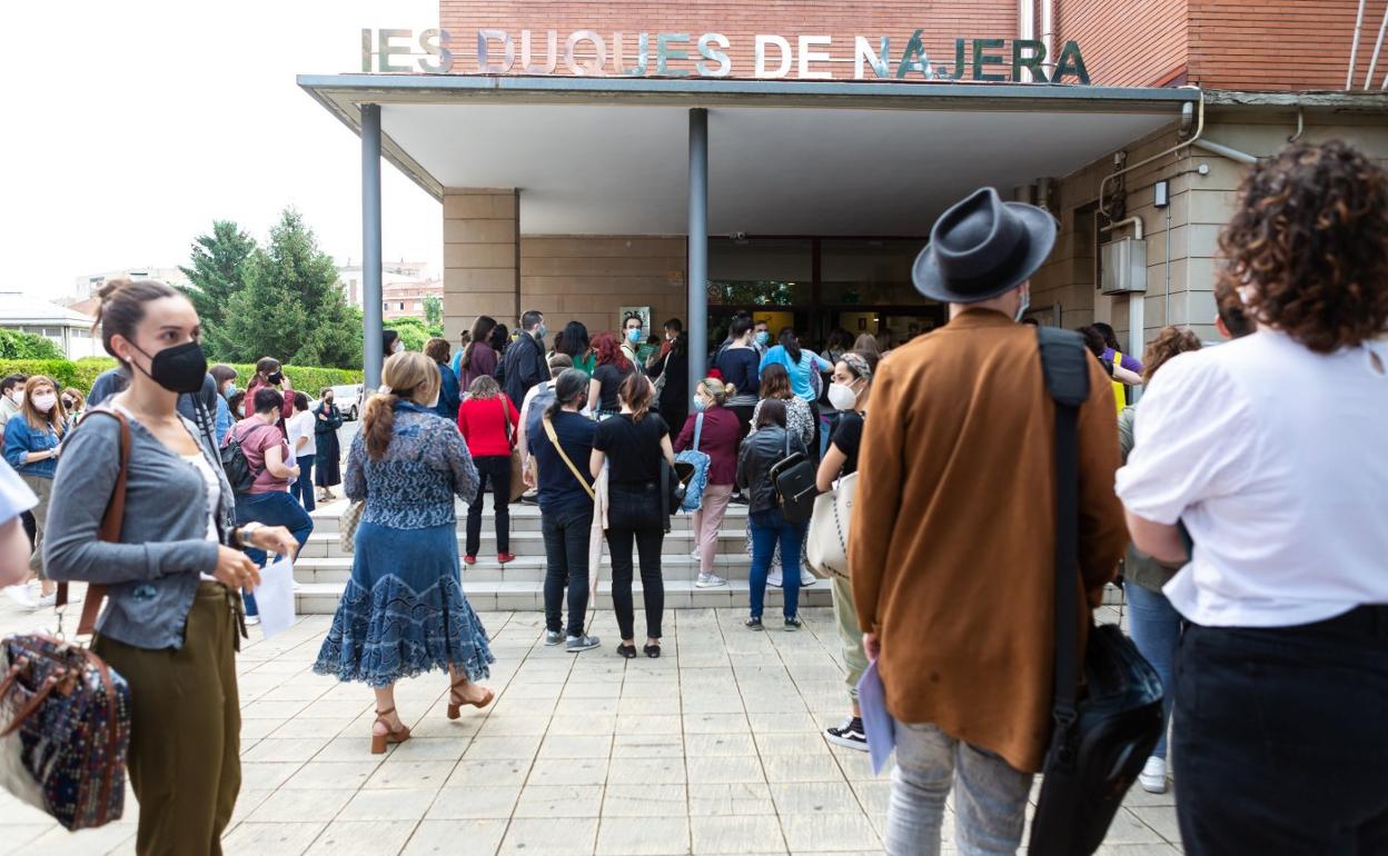 Oposiciones a profesores de Secundaria. 