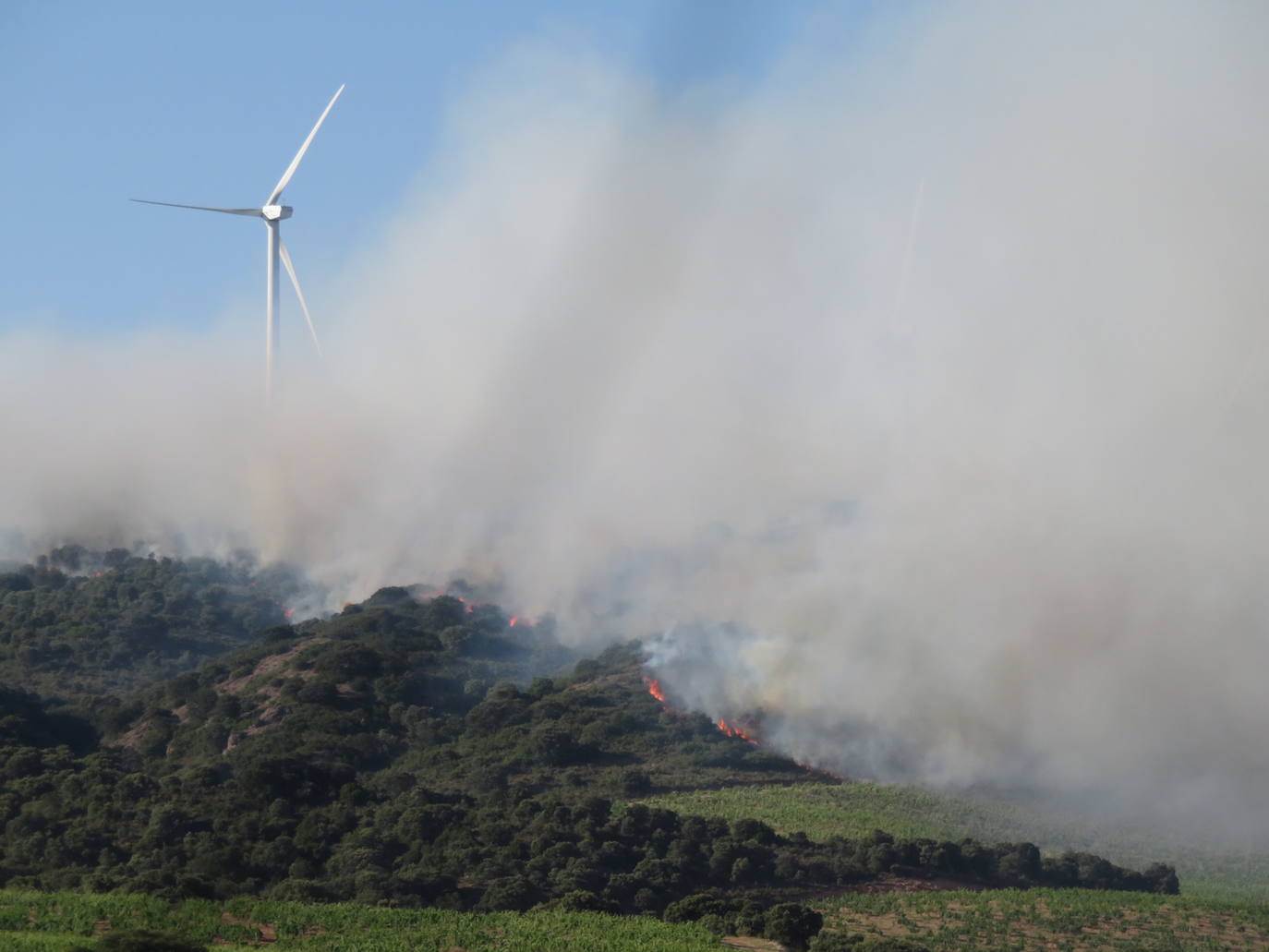 Fotos: El incendio de Yerga