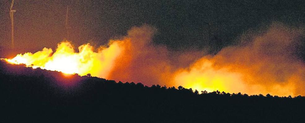 Humo y olor a quemado