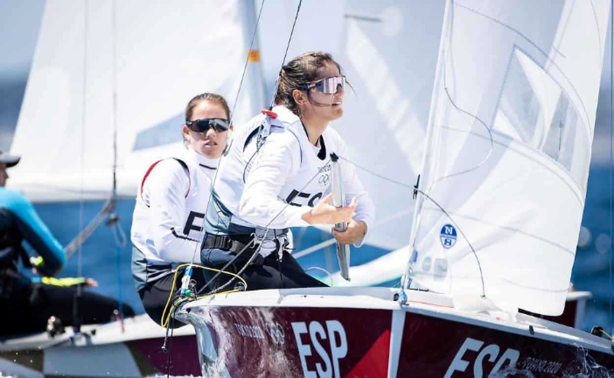 Silvia Mas y Patricia Cantero. 