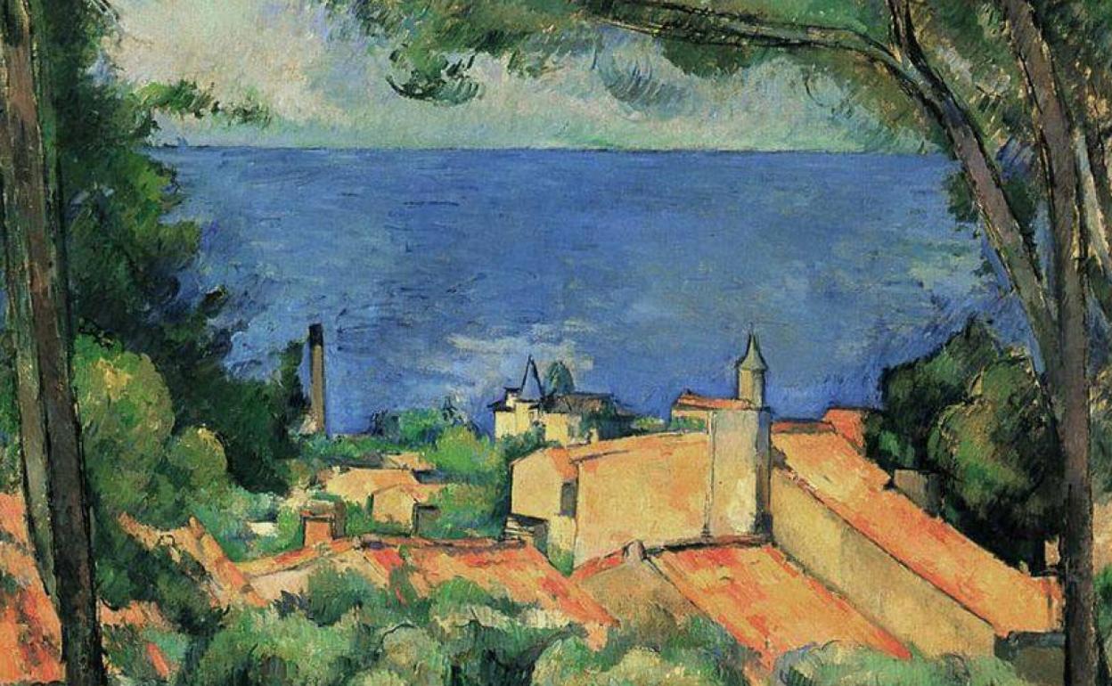 'L'Estaque con tejados rojos', de Paul Cézanne, con un precio estimado entre 30 y 46 millones de euros. 