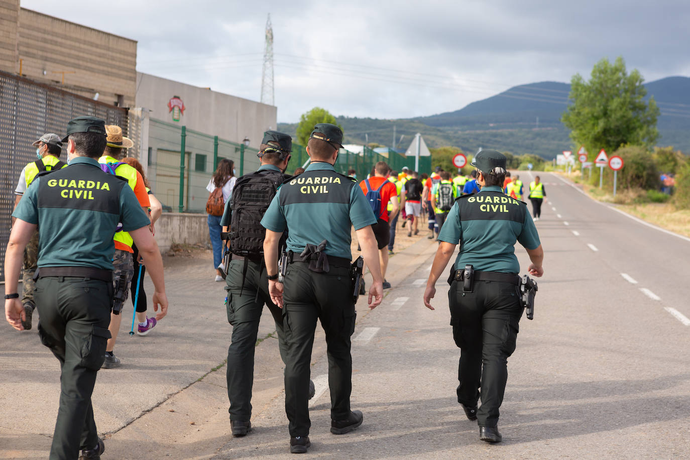 Fotos: La batida en Entrena para buscar a Javier Ovejas