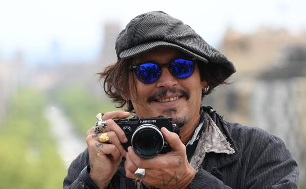 Johnny Depp, en el Festival de Barcelona el pasado mes de abril.