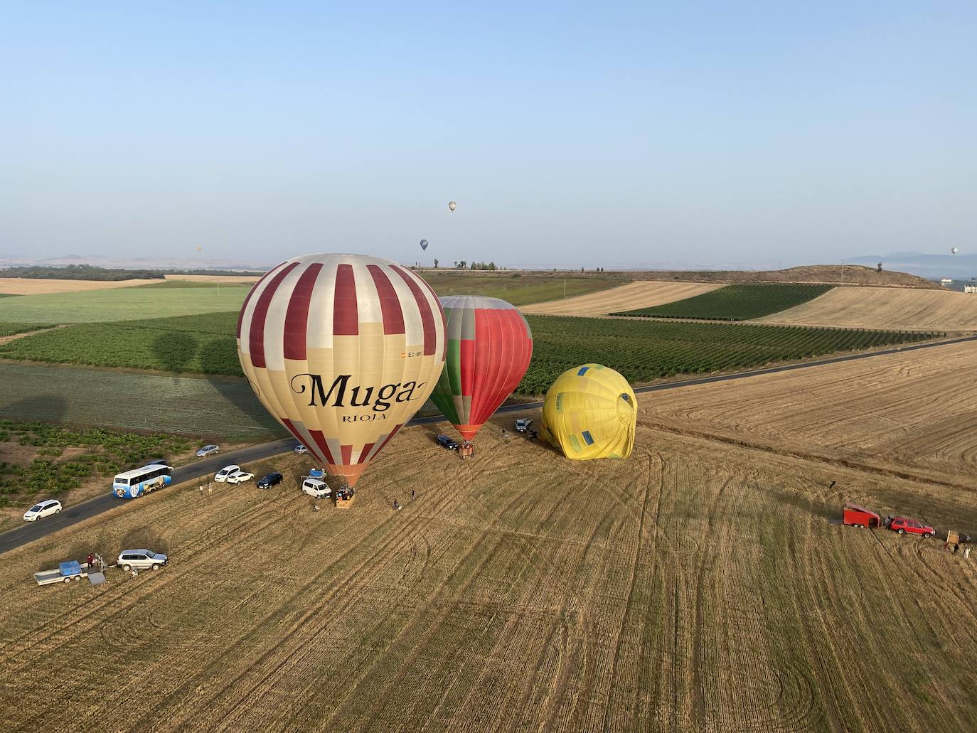 Haro acoge el Campeonato Nacional de Aerostación y la Regata Internacional 'Haro, Capital del Rioja' 