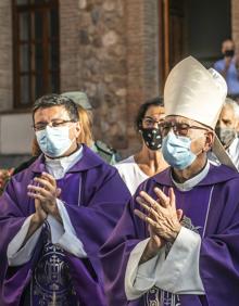 Imagen secundaria 2 - Omella despide al cardenal Somalo dando gracias «por sus consejos y su buen hacer»