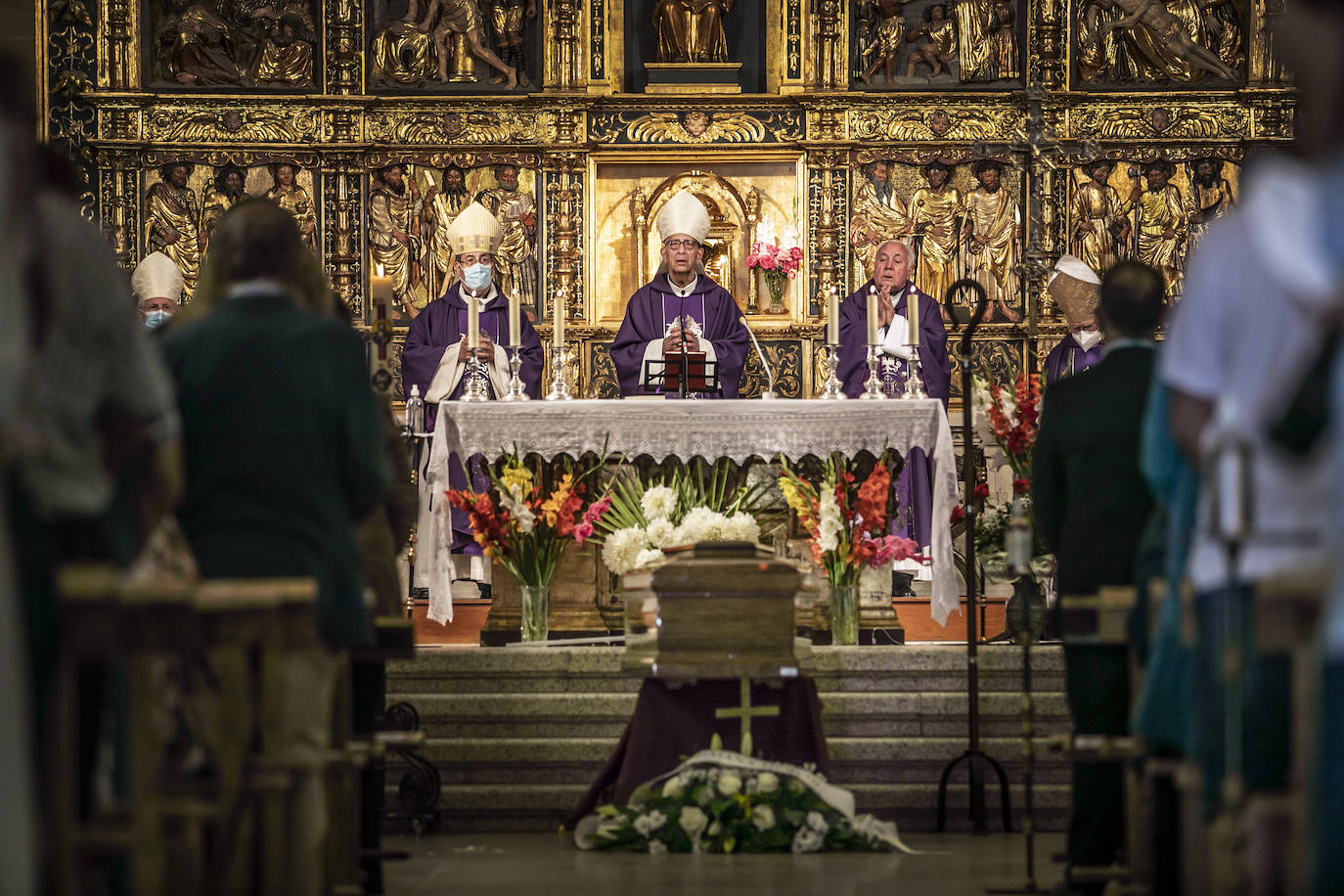 Fotos: Las imágenes del funeral de Martínez Somalo