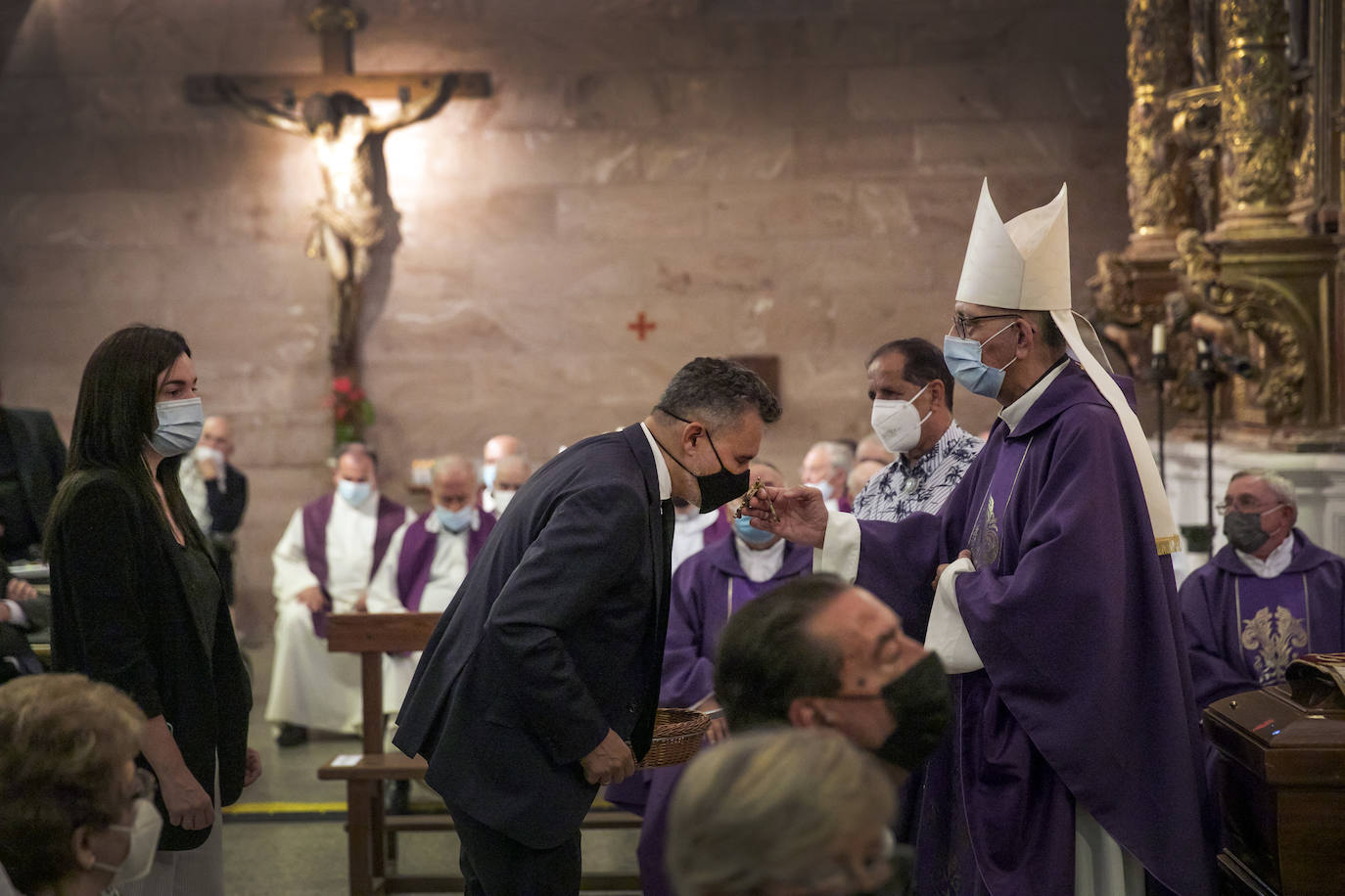 Fotos: Las imágenes del funeral de Martínez Somalo