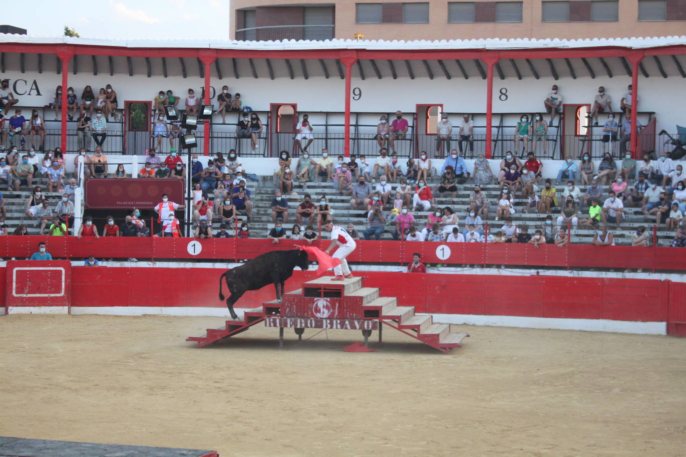 Fotos: La exhibición de bravura de las reses de Arriazu en la plaza de toros de Alfaro