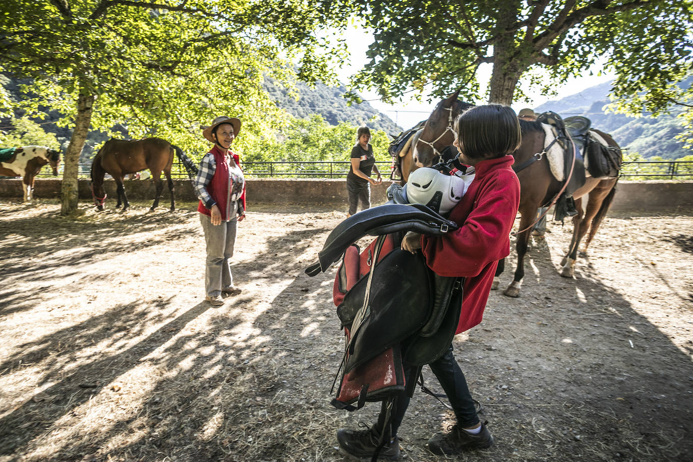 Fotos: Un tesoro por descubrir a lomos de un caballo