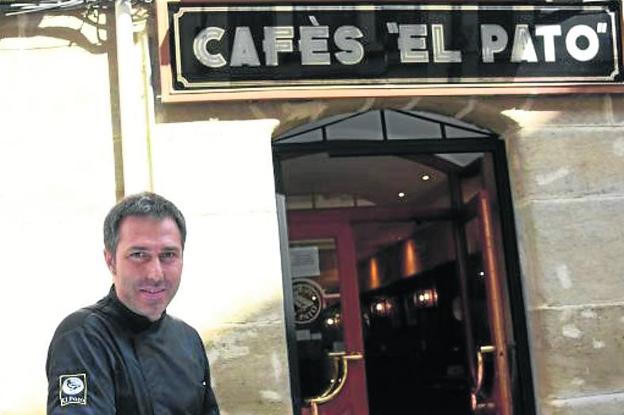 Joaquín Martínez, bisnieto del fundador de Cafés el Pato. 