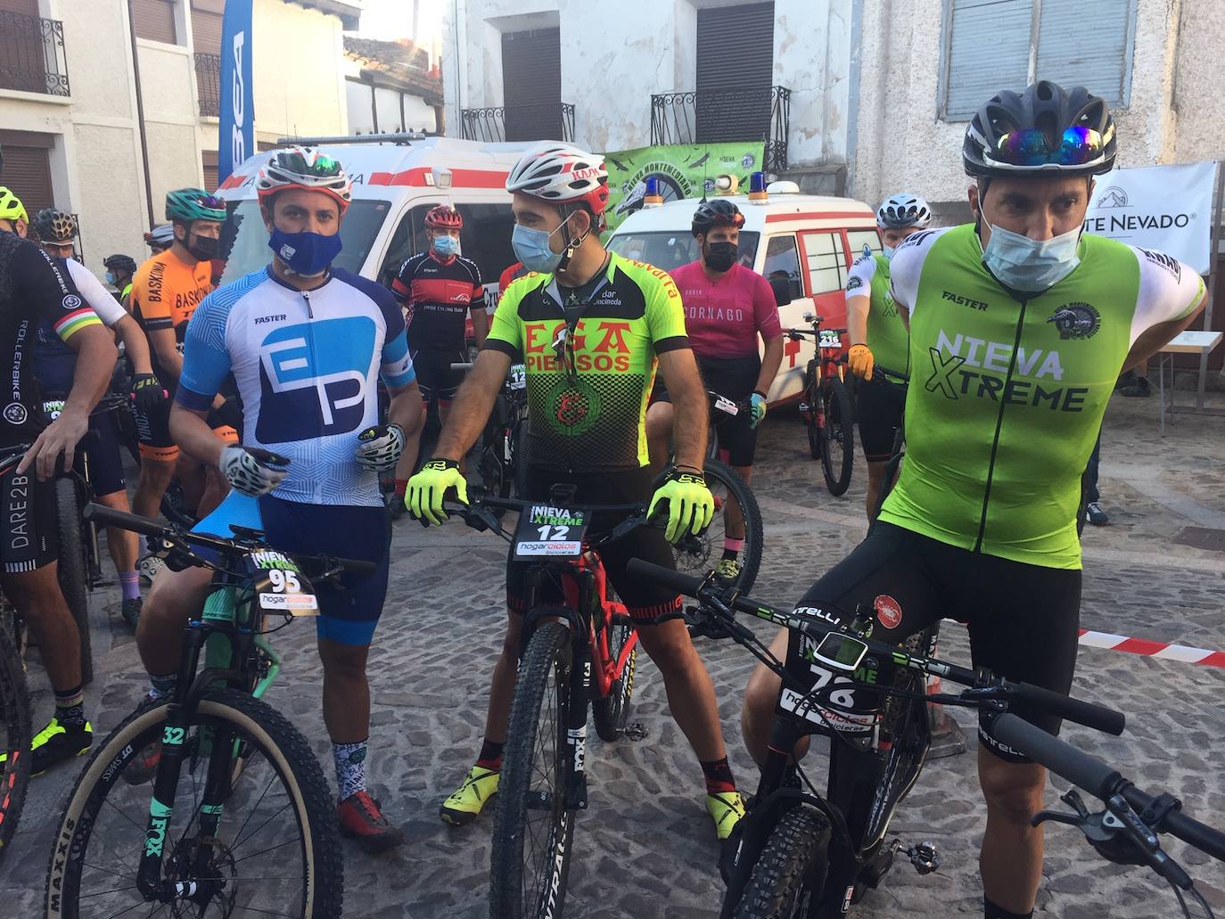 265 ciclistas en una marcha inédita que recorrió 75 kilómetros por los bellos parajes boscosos del Alto Iregua. 