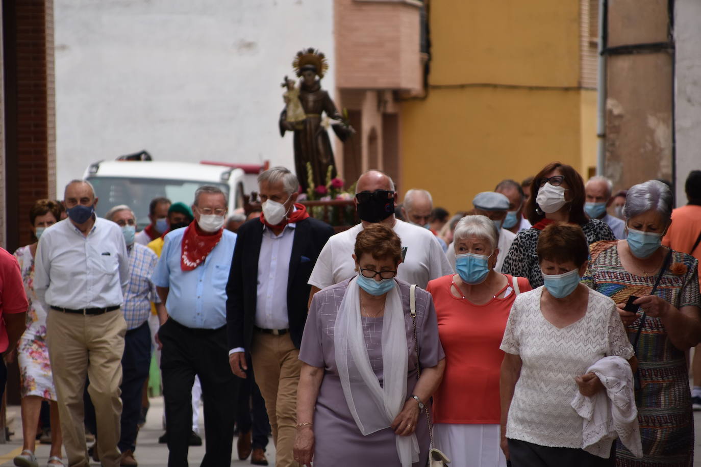 Fotos: Procesión de San Antonio de Padua en Pradejón