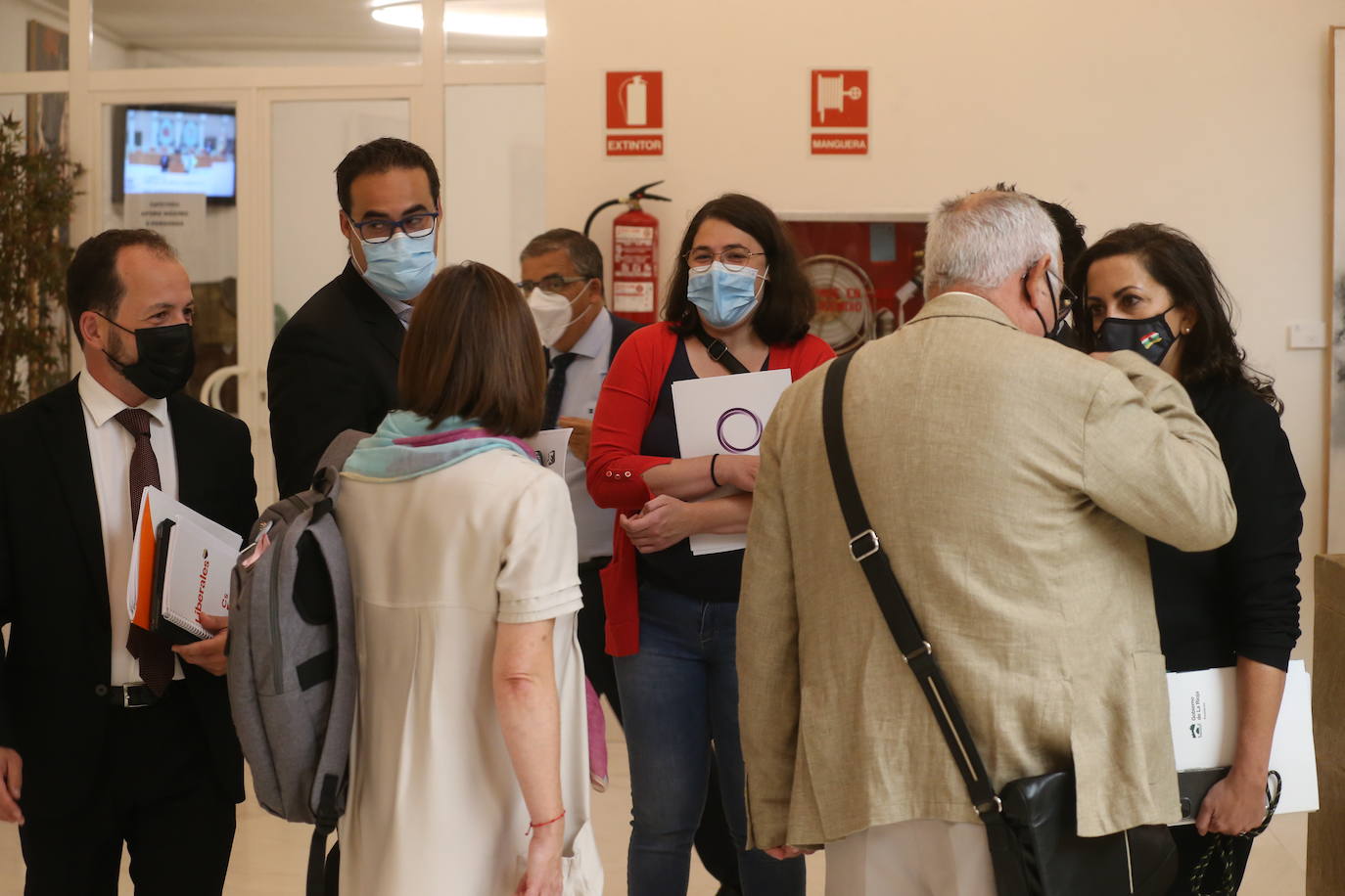 Fotos: El pleno del Parlamento, en imágenes