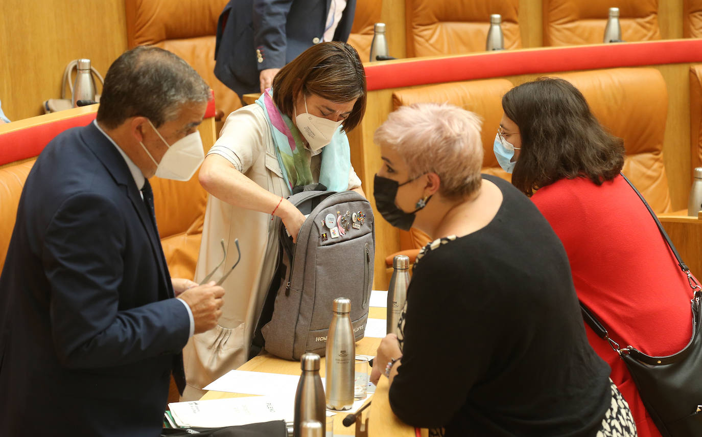 Fotos: El pleno del Parlamento, en imágenes