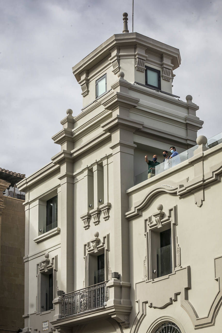 Fotos: Visita a las obras del hotel Aurea Palacio de Correos que abrirá en otoño